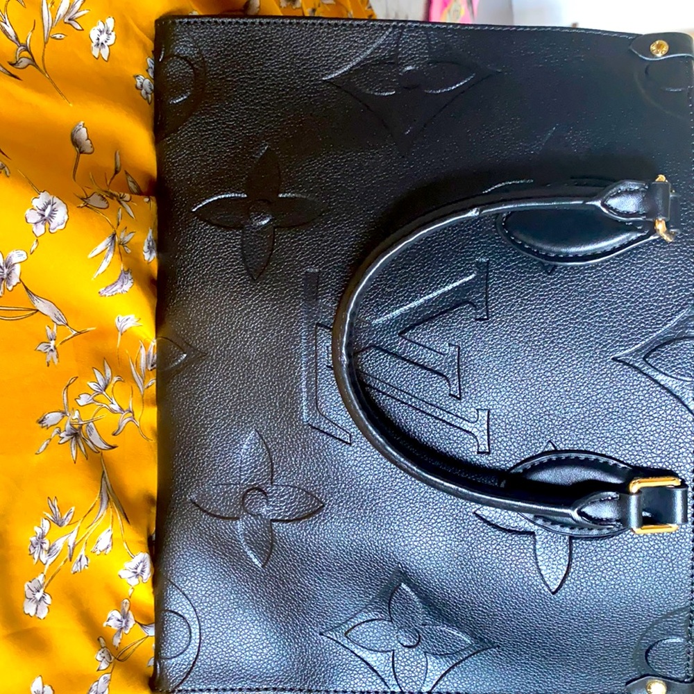 Black Leather Bag.